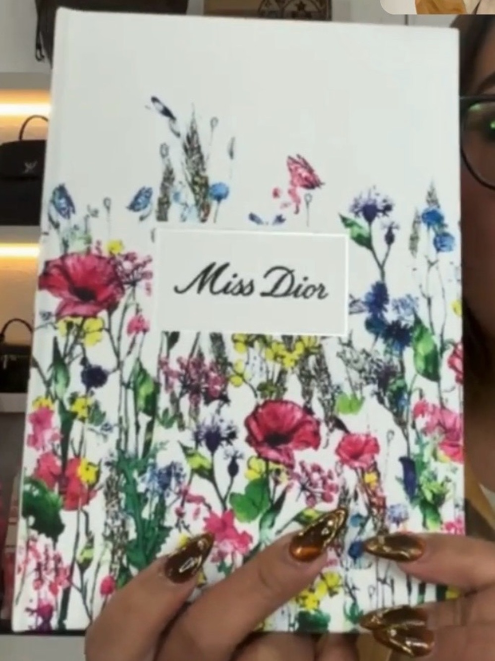 Dior Miss Dior Floral Print Journal